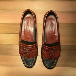 HS Trask Bozeman Montana leather loafers